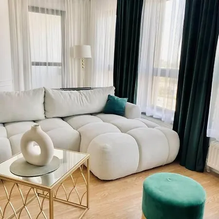 Апартаменты Elegancki Z Jedna Sypialnia Варшава